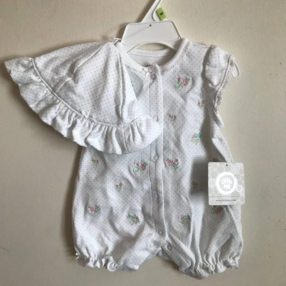 🩷 Adorable 2 piece Joyful Garden Flower outfit NWT